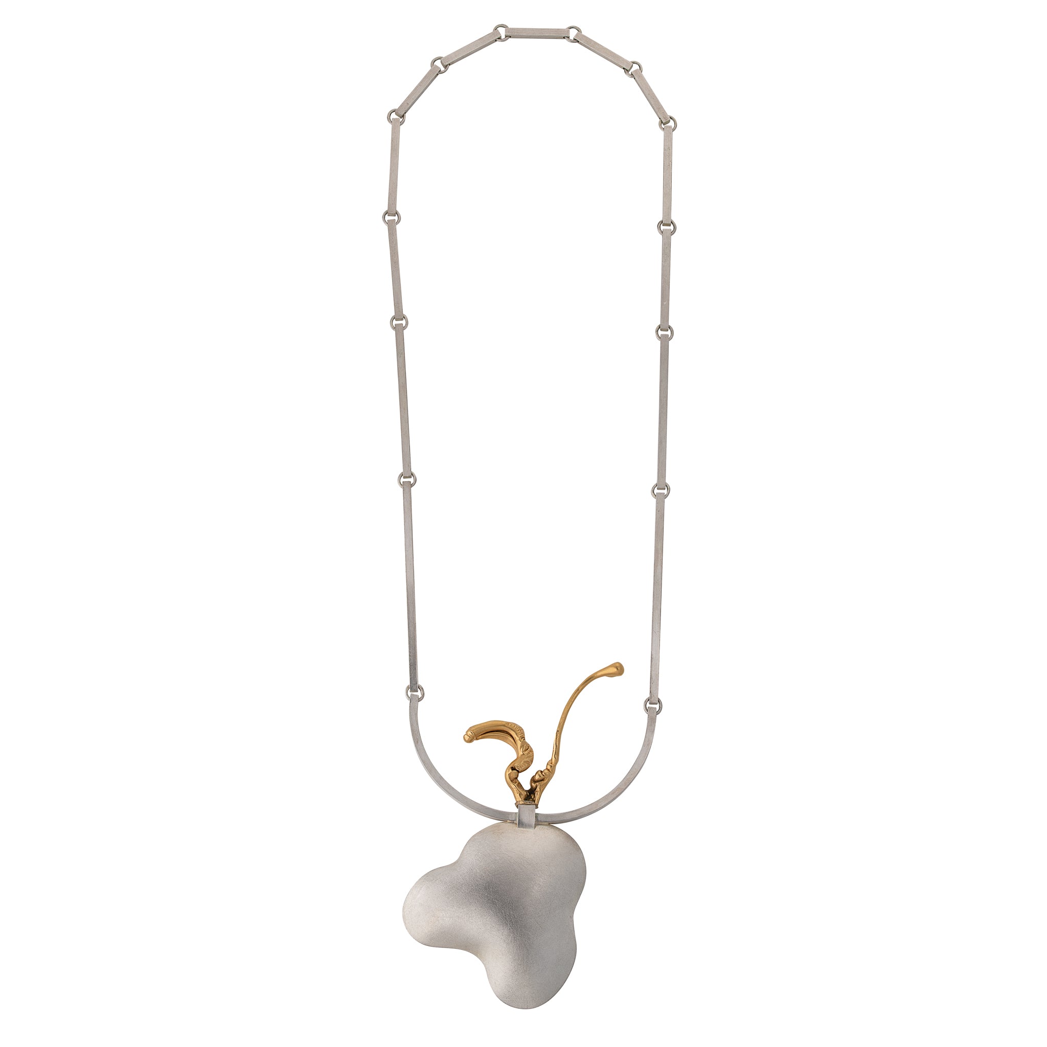 Silver and Gold-Plated Mixed Metal Scent Capsule